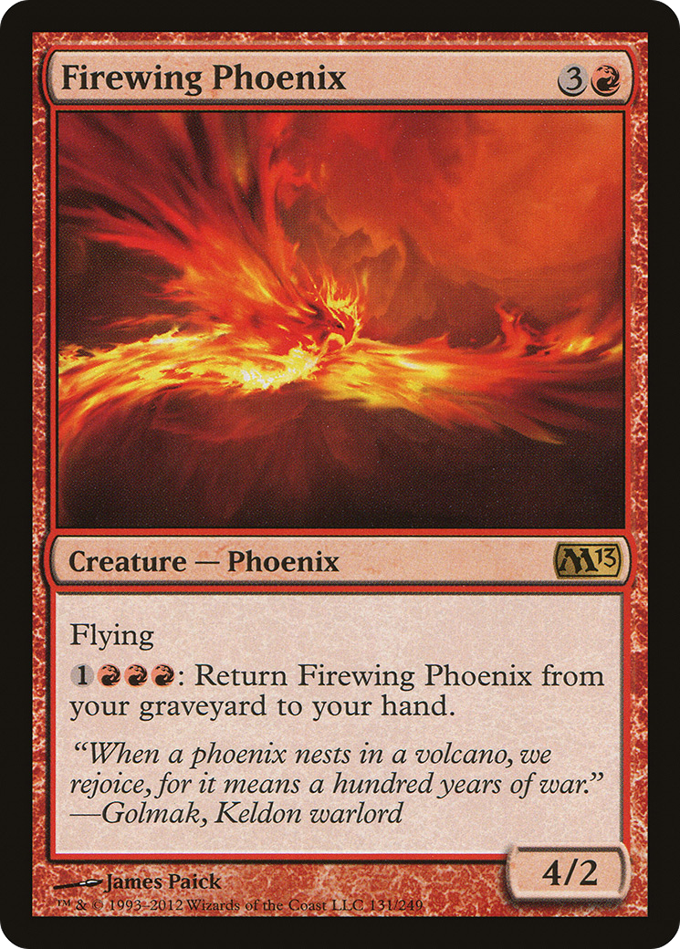 Image of Firewing Phoenix (M13-131) - Magic 2013