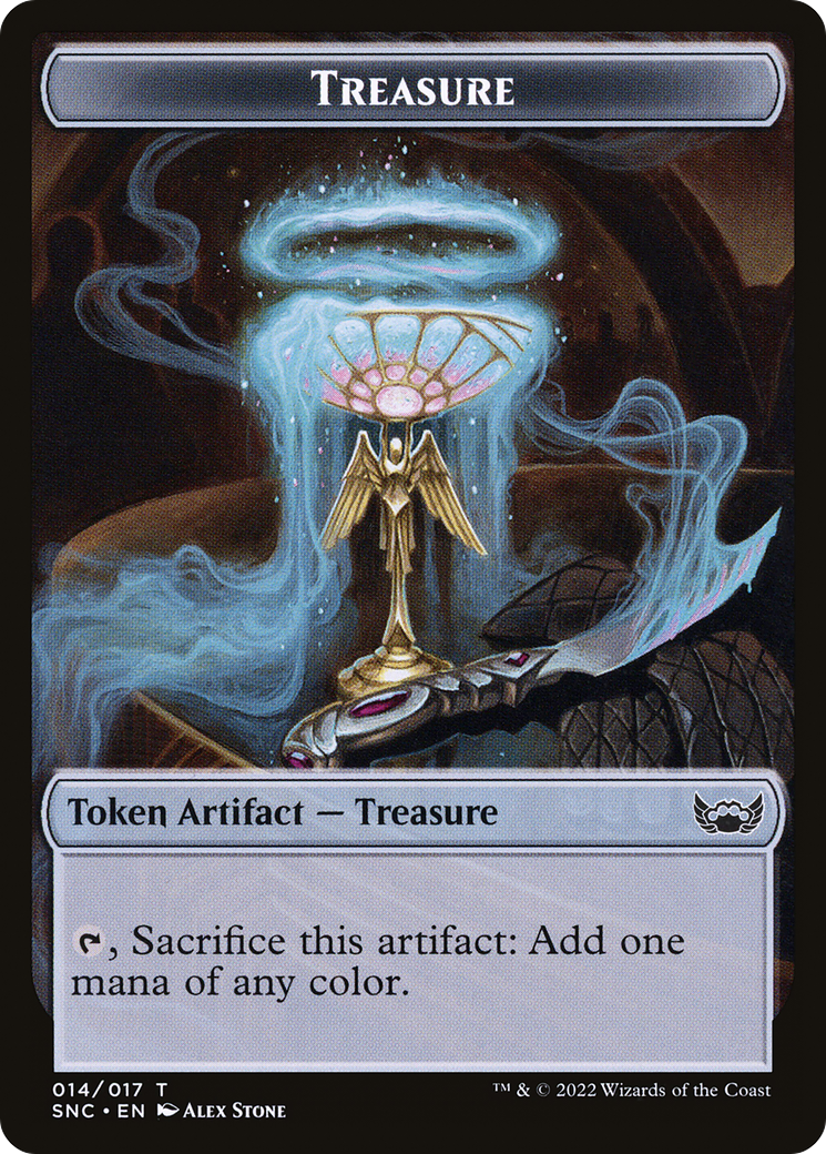 Image of Treasure (TSNC-014) - Streets of New Capenna Tokens