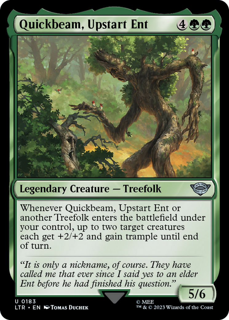 Image of Quickbeam, Upstart Ent (LTR-183) - The Lord of the Rings: Tales of Middle-earth