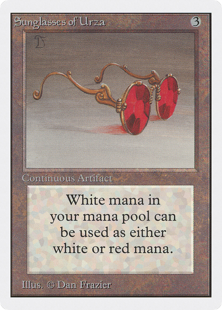 Image of Sunglasses of Urza (2ED-) - Unlimited Edition