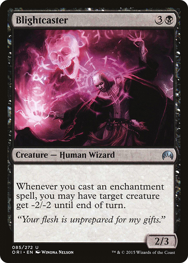 Image of Blightcaster (ORI-085) - Magic Origins