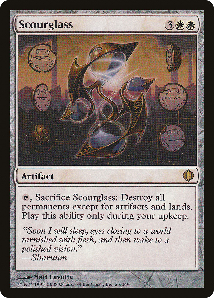 Image of Scourglass (ALA-025) - Shards of Alara Foil