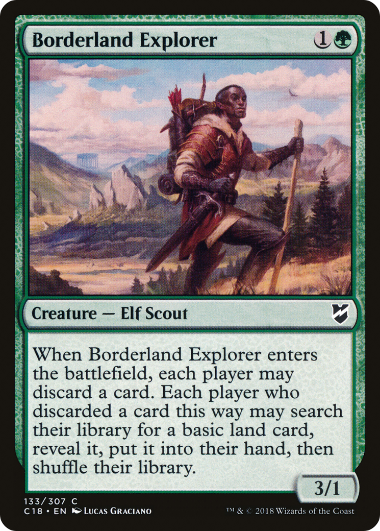 Image of Borderland Explorer (C18-133) - Commander 2018