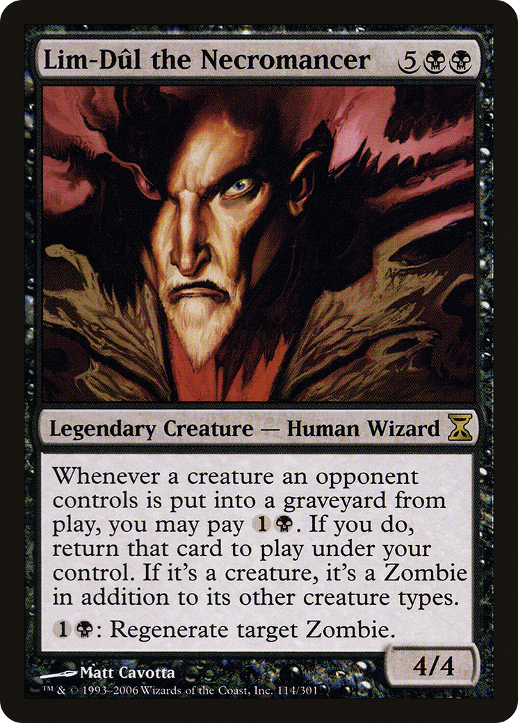 Image of Lim-Dul the Necromancer (TSP-114) - Time Spiral