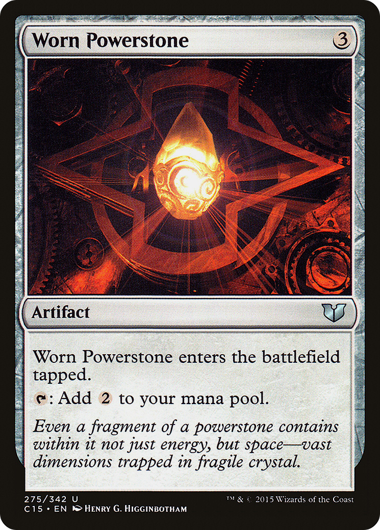 Image of Worn Powerstone (C15-275) - Commander 2015