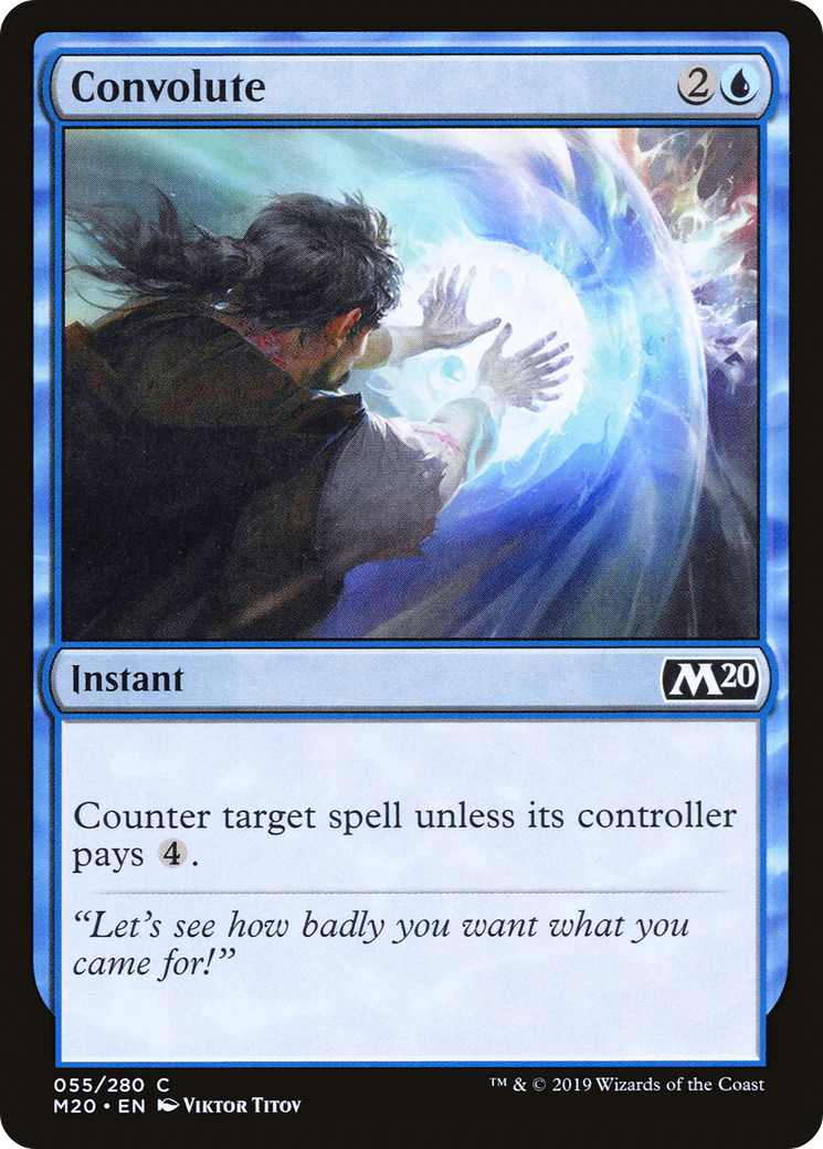 Image of Convolute (M20-055) - Core Set 2020 Foil
