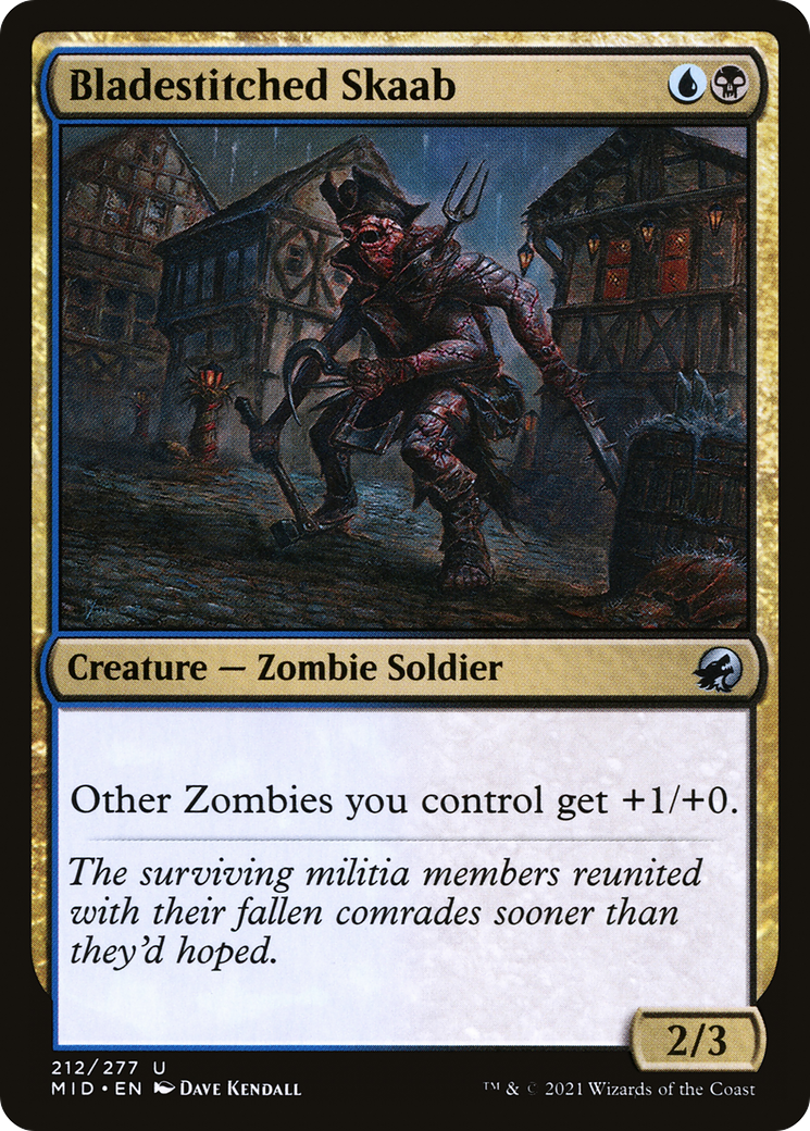 Image of Bladestitched Skaab (MID-212) - Innistrad: Midnight Hunt