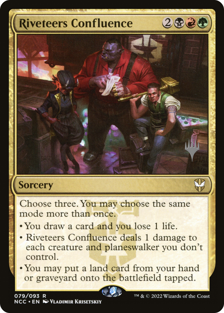 Image of Riveteers Confluence (PPSNC-079) - New Capenna Commander Promos Foil