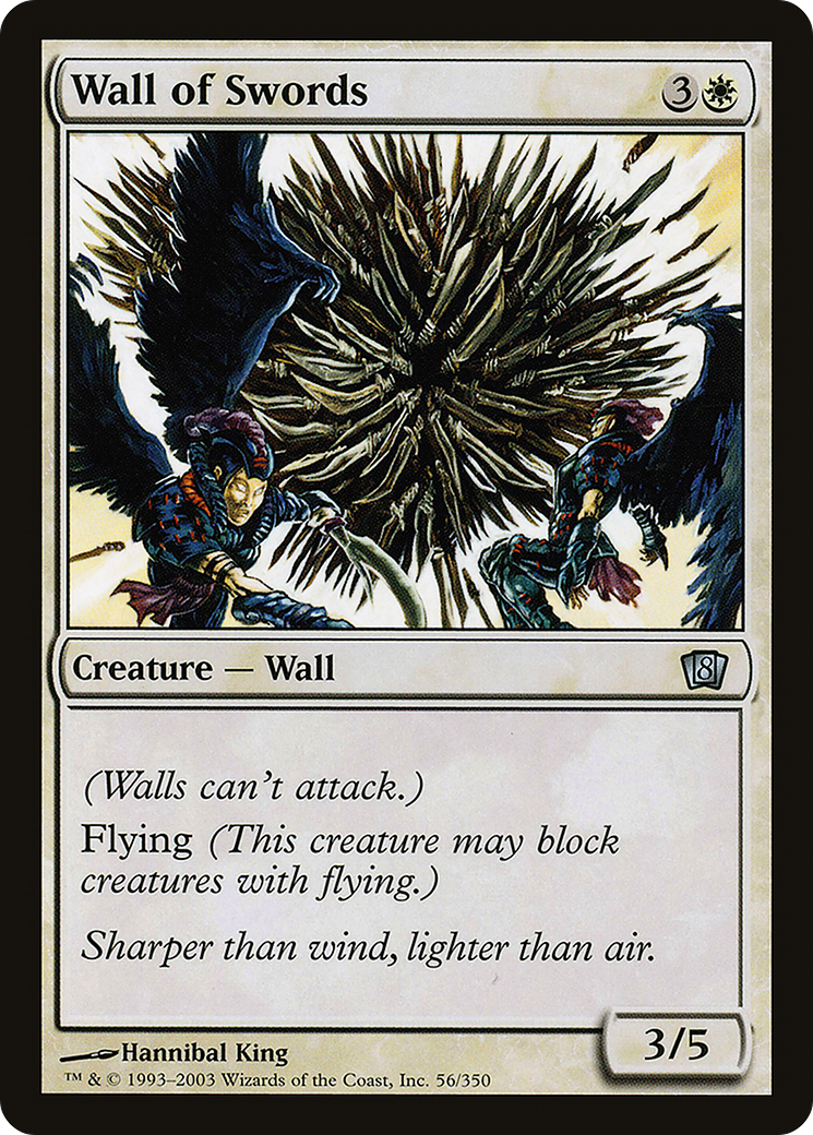 Image of Wall of Swords (8ED-056) - 8th Edition