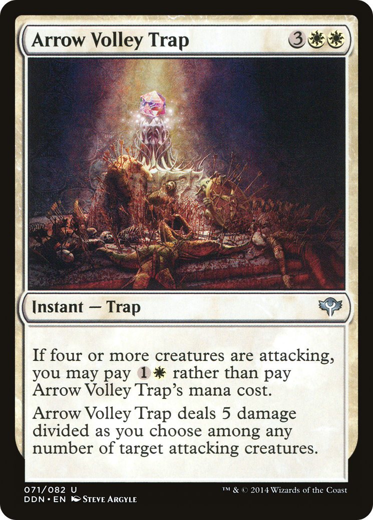 Image of Arrow Volley Trap (DDN-071) - Duel Decks: Speed vs. Cunning