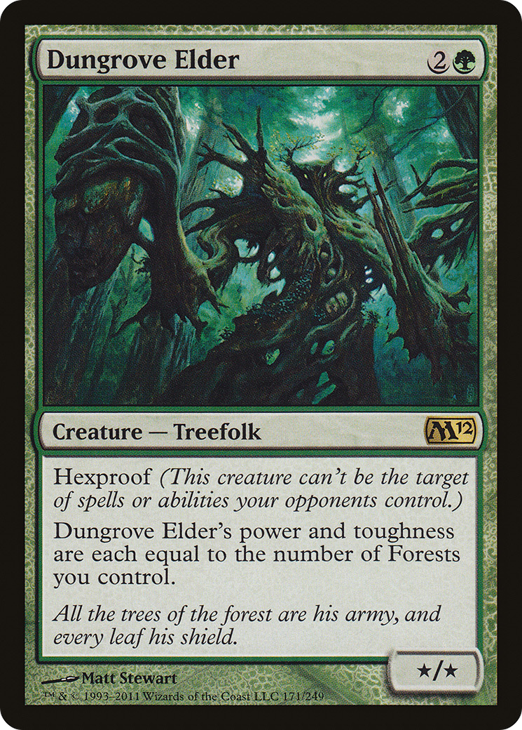 Image of Dungrove Elder (M12-171) - Magic 2012 Foil