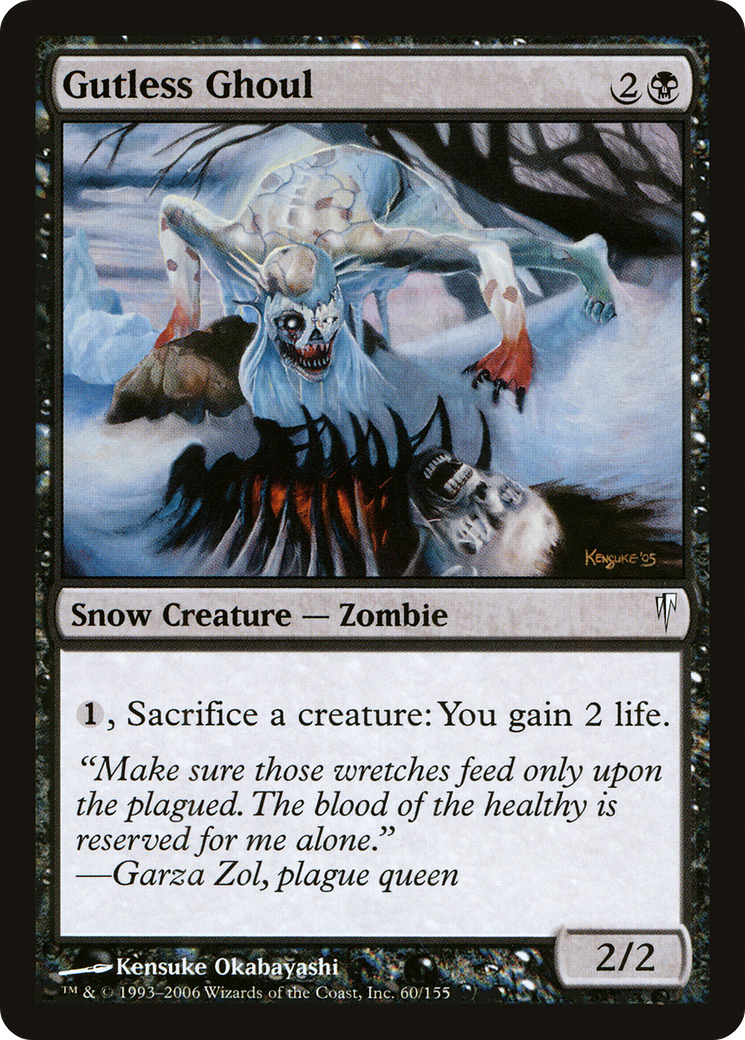 Image of Gutless Ghoul (CSP-060) - Coldsnap Foil