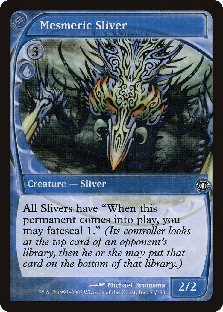 Image of Mesmeric Sliver (FUT-053) - Future Sight Foil