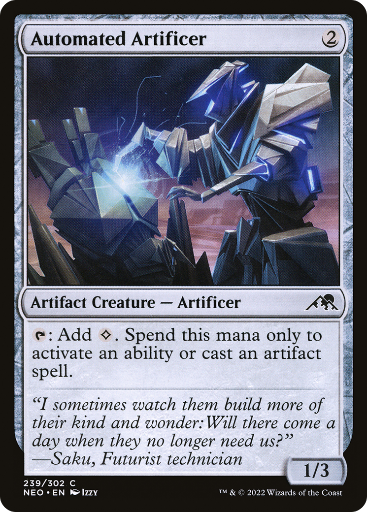 Image of Automated Artificer (NEO-239) - Kamigawa: Neon Dynasty