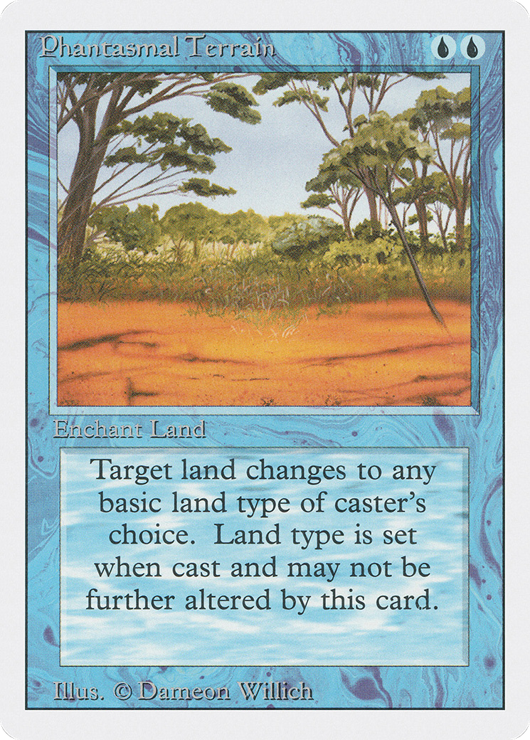 Image of Phantasmal Terrain (3ED-) - Revised Edition