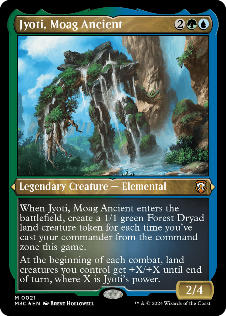 Image of Jyoti, Moag Ancient (M3C-021) - Modern Horizons 3 Commander Etched Foil