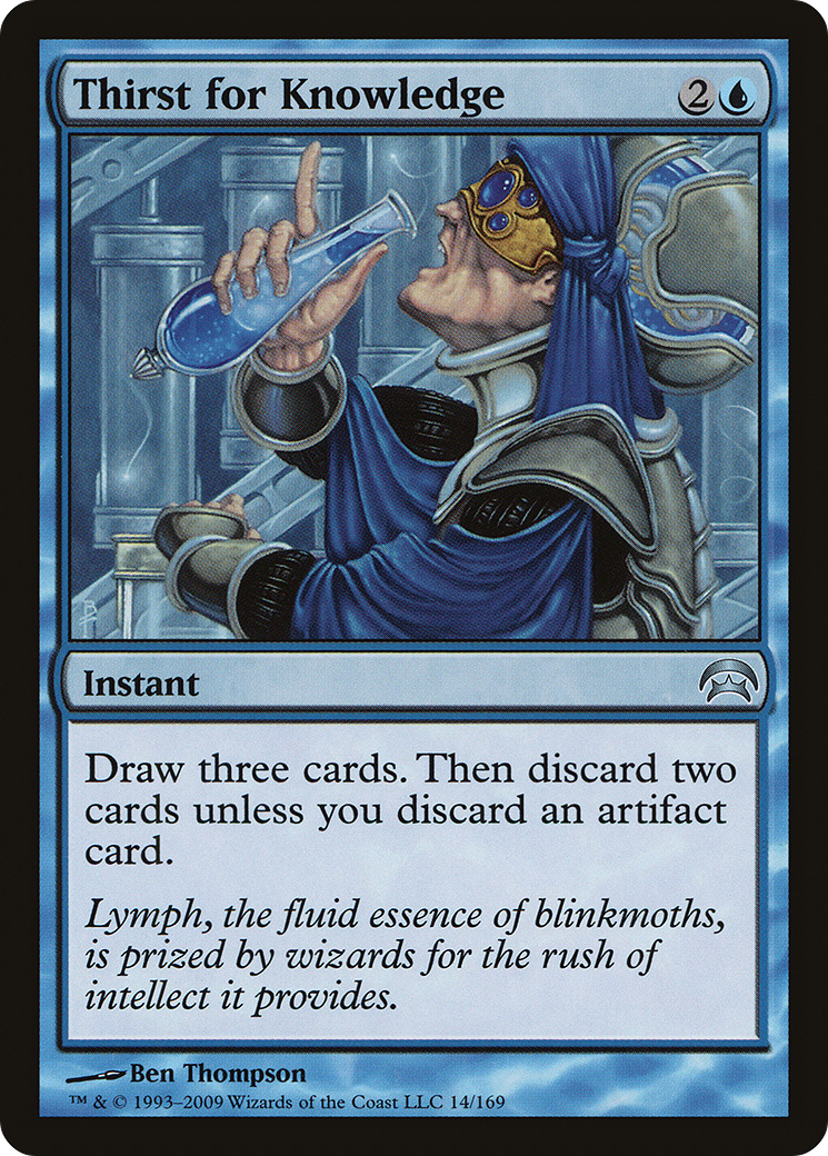 Image of Thirst for Knowledge (HOP-014) - Planechase