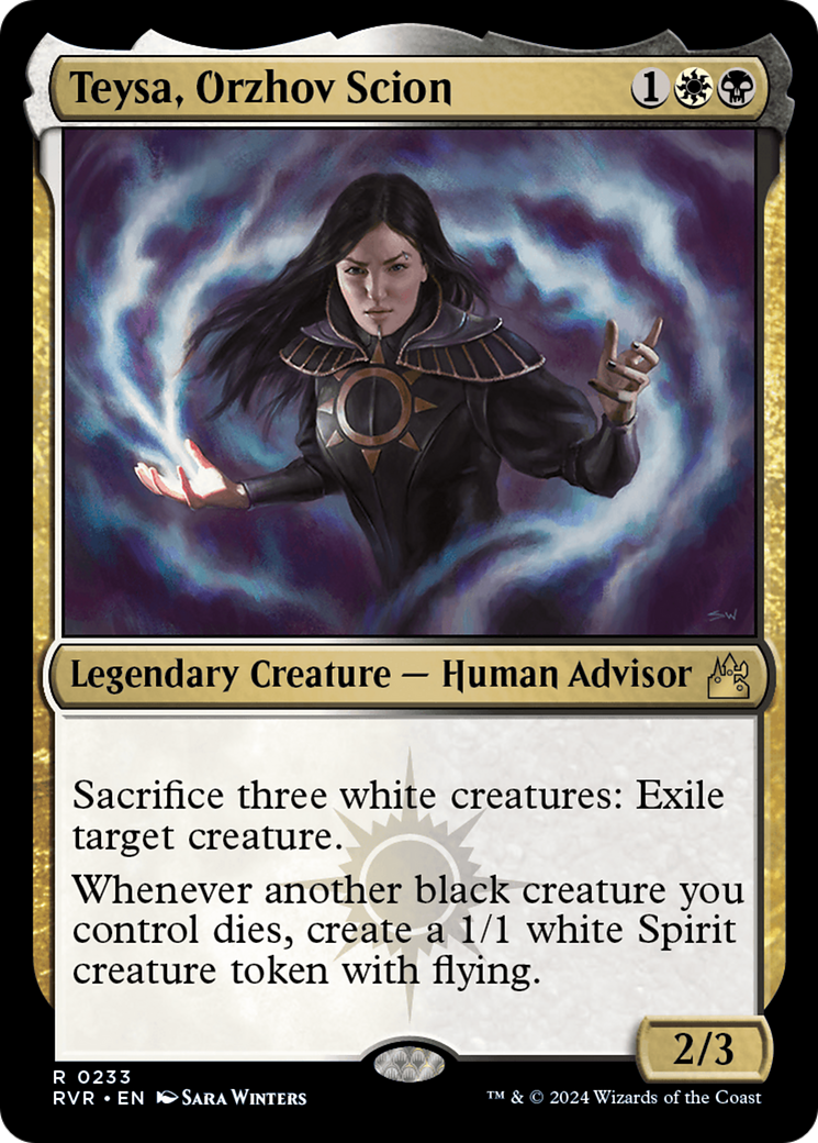 Image of Teysa, Orzhov Scion (RVR-233) - Ravnica Remastered