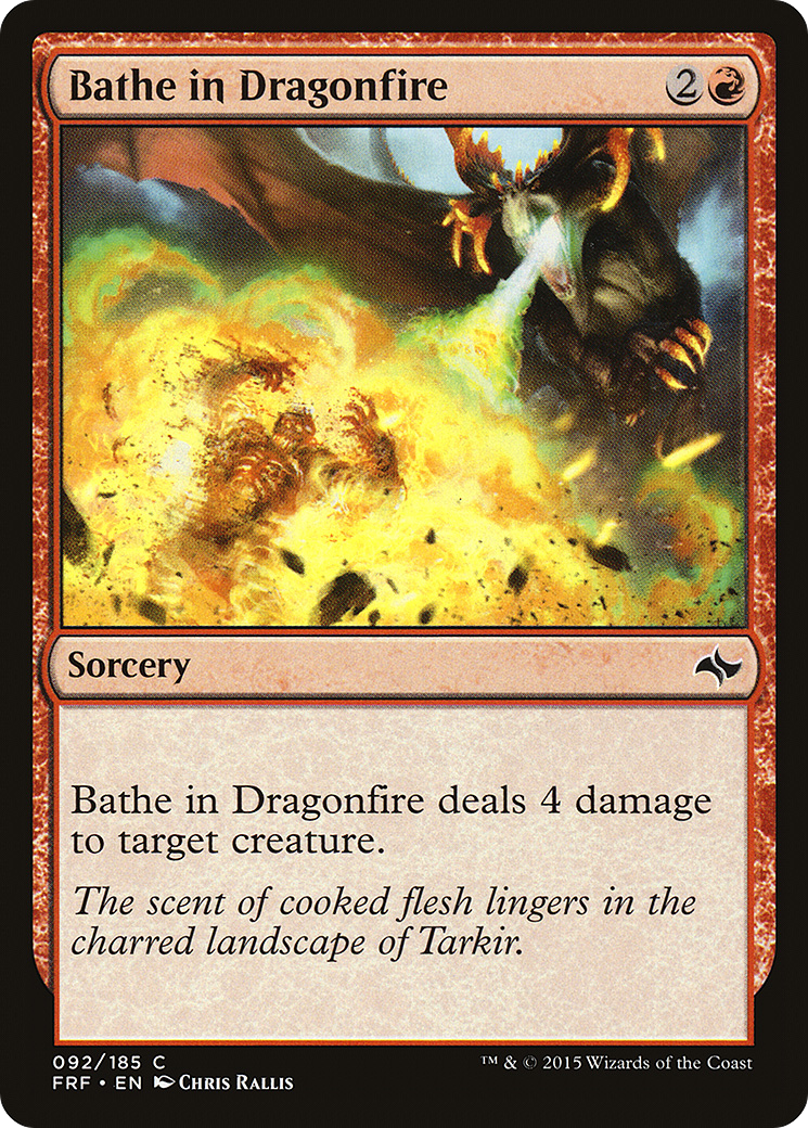 Image of Bathe in Dragonfire (FRF-092) - Fate Reforged