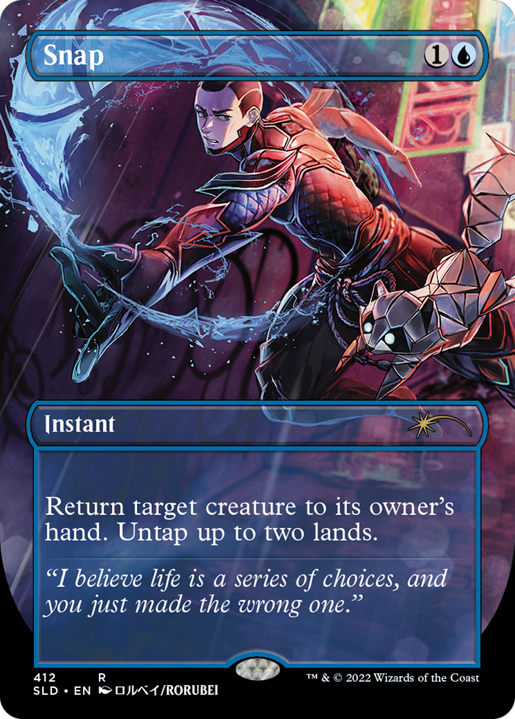 Image of Snap (SLD-412) - Secret Lair Drop (Borderless) Foil