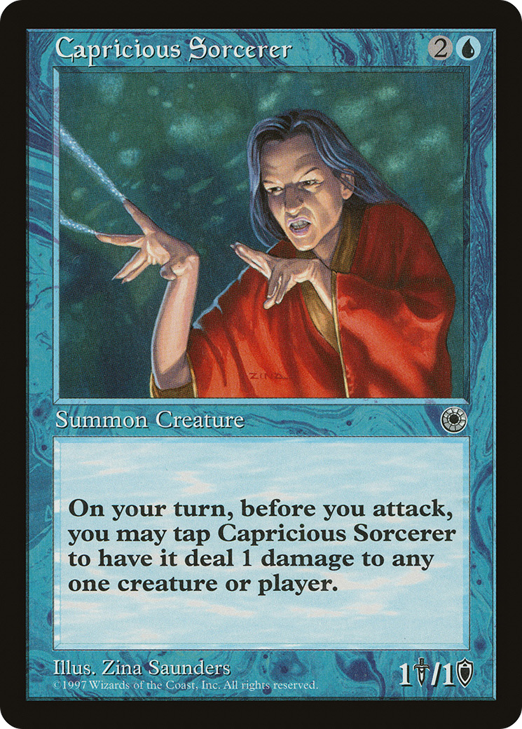 Image of Capricious Sorcerer (POR-) - Portal