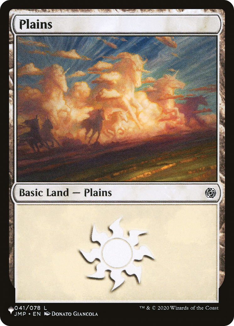 Image of Plains (LIST-JMP-41) - The List