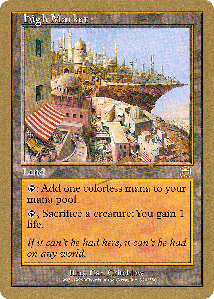Image of High Market - 2000 Nicolas Labarre (MMQ) (WCD-) - World Championship Decks 2000