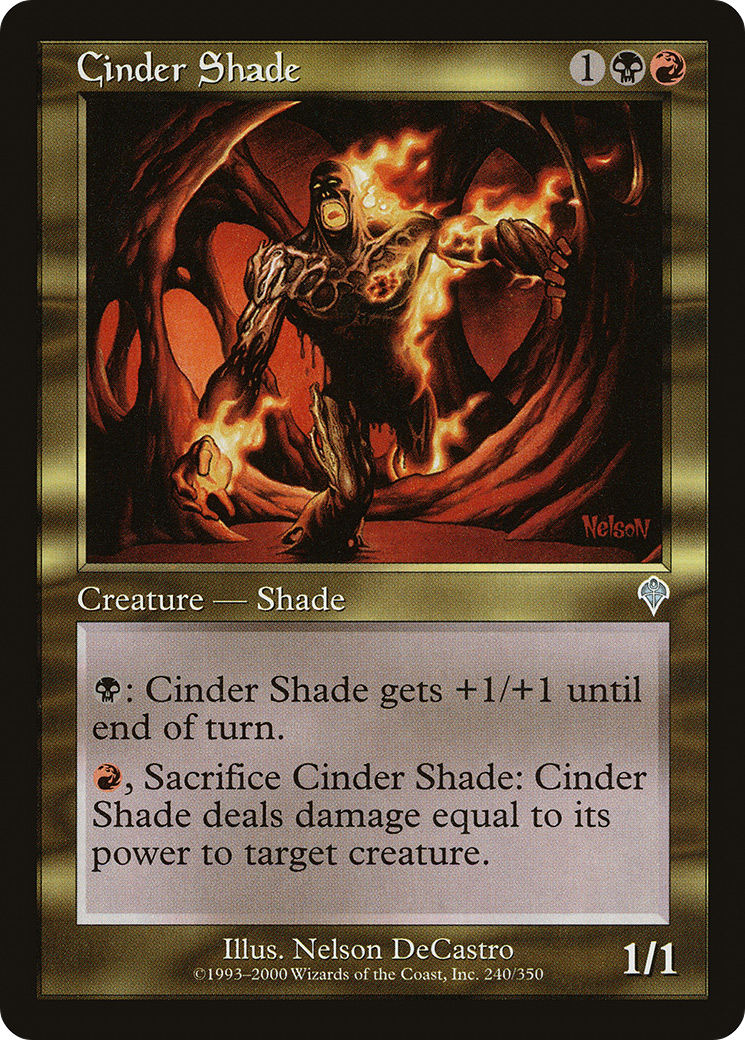 Image of Cinder Shade (INV-240) - Invasion