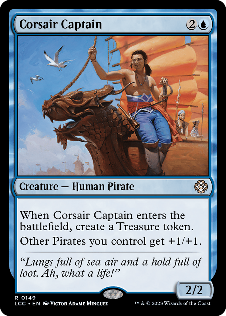 Image of Corsair Captain (LCC-149) - The Lost Caverns of Ixalan Commander