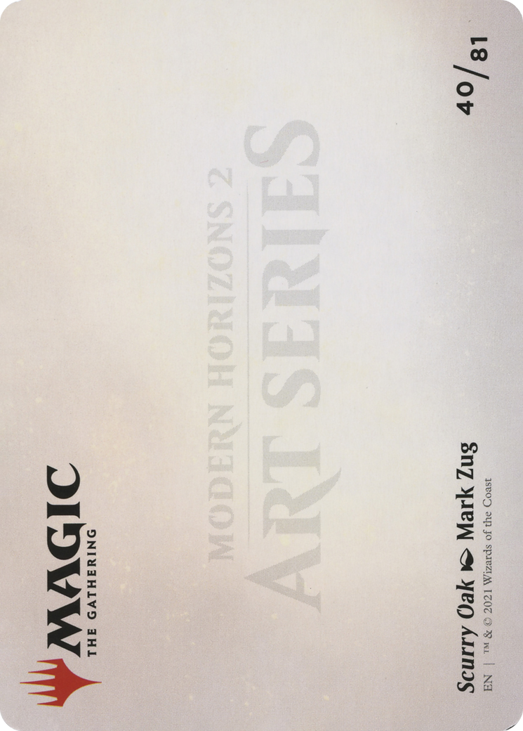 Image of Scurry Oak // Scurry Oak (AMH2-040) - Modern Horizons 2 Art Series (Borderless)