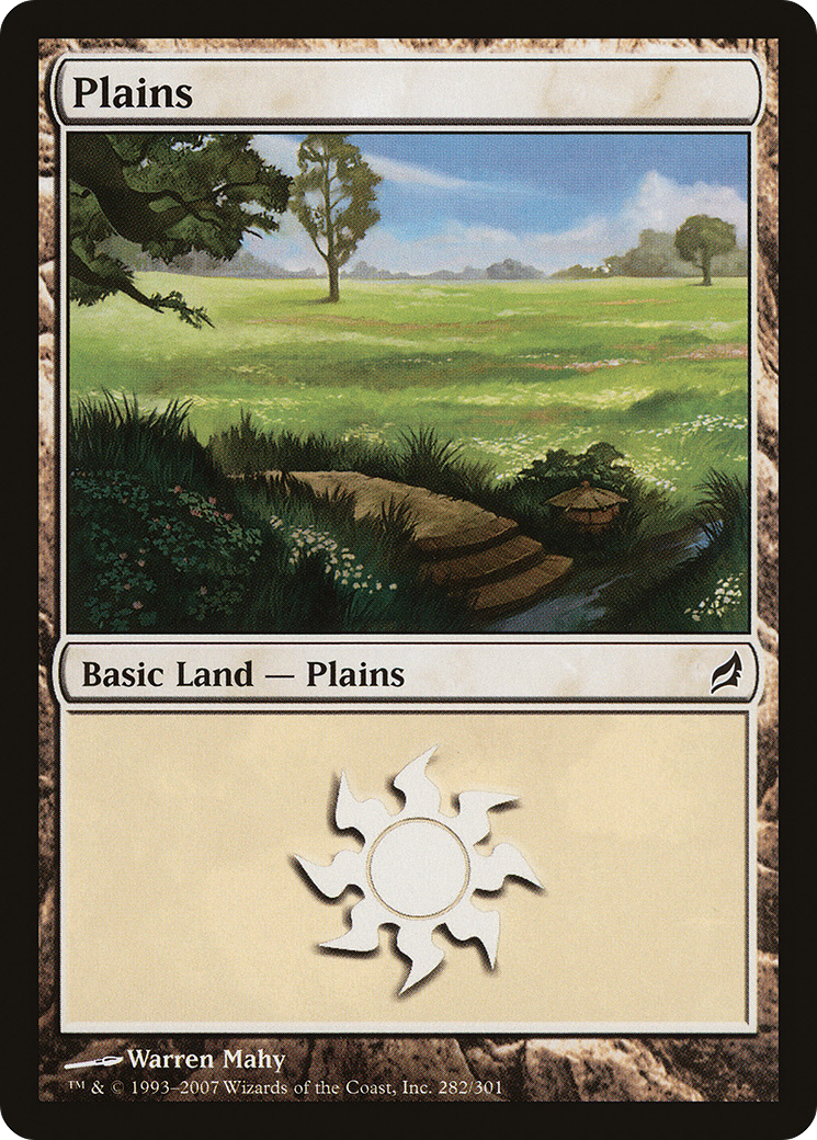 Image of Plains (282) (LRW-282) - Lorwyn Foil