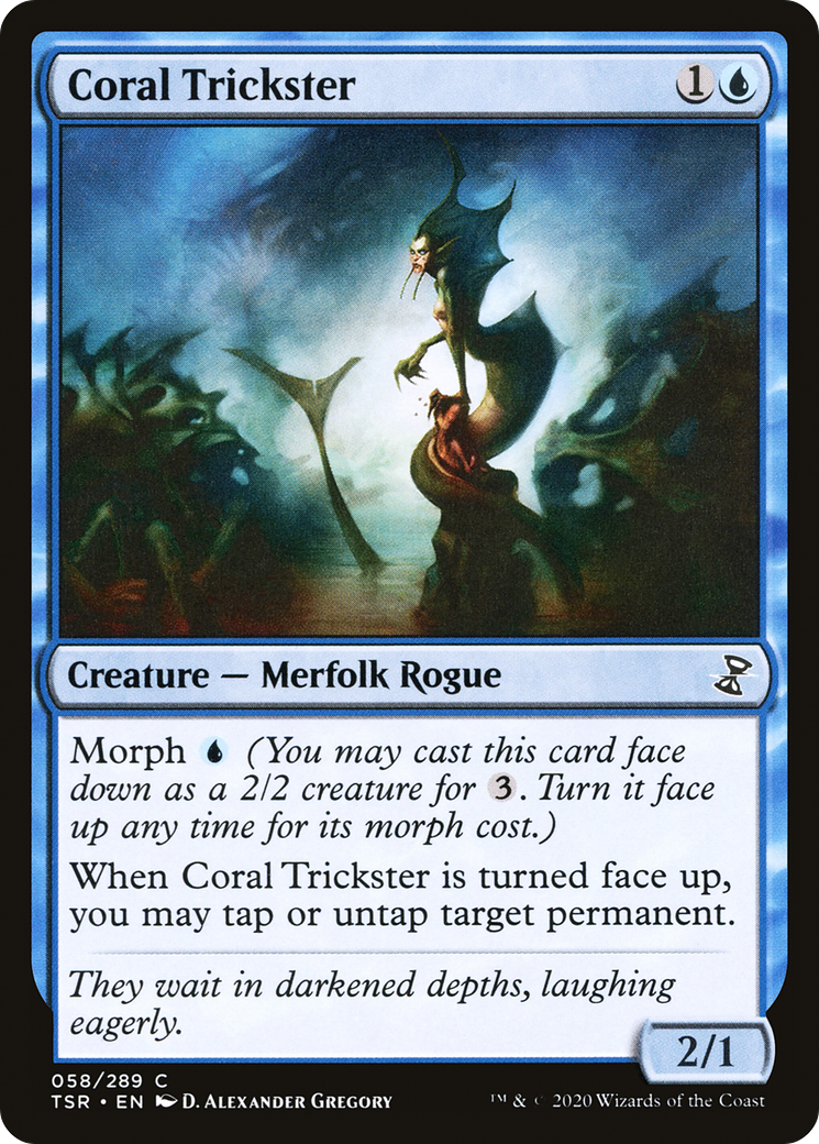 Image of Coral Trickster (TSR-058) - Time Spiral Remastered Foil