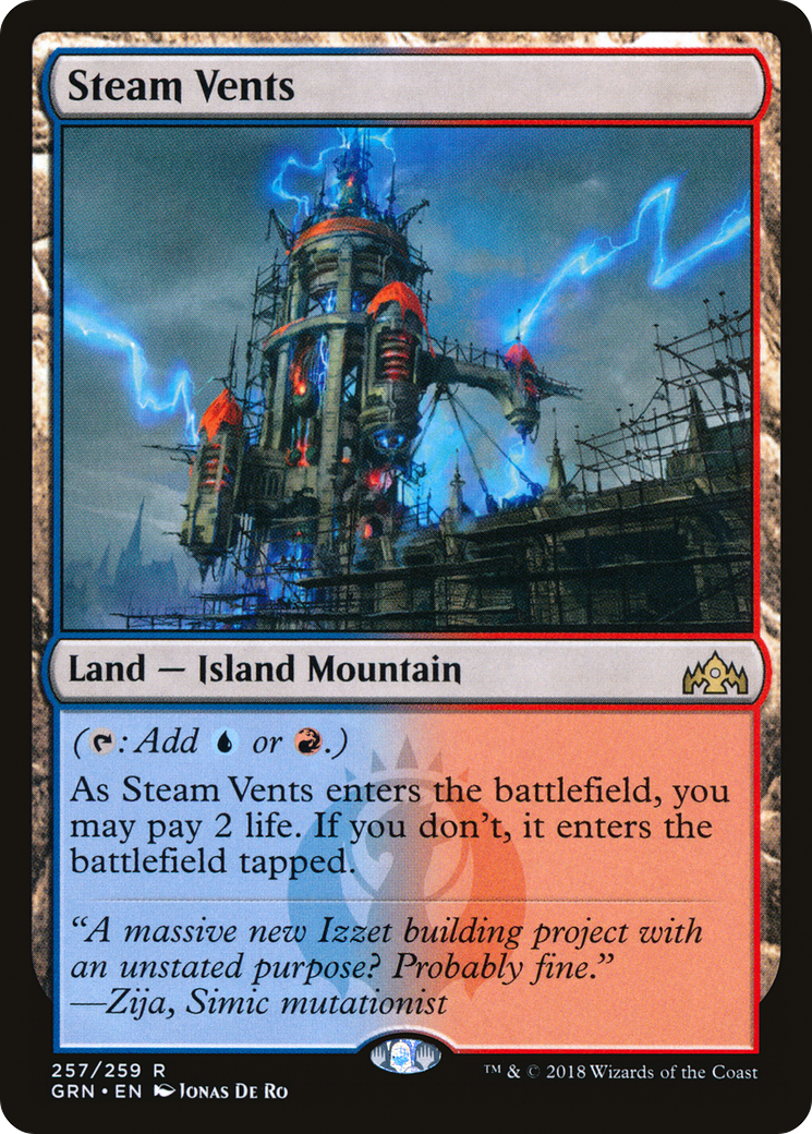 Image of Steam Vents (GRN-257) - Guilds of Ravnica