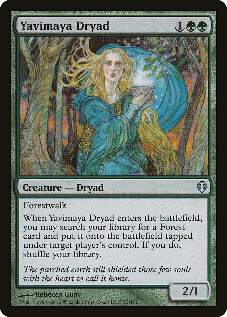 Image of Yavimaya Dryad (ARC-075) - Archenemy