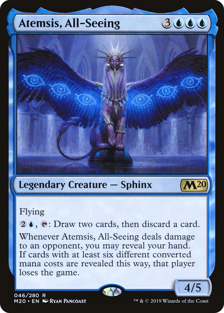 Image of Atemsis, All-Seeing (M20-046) - Core Set 2020