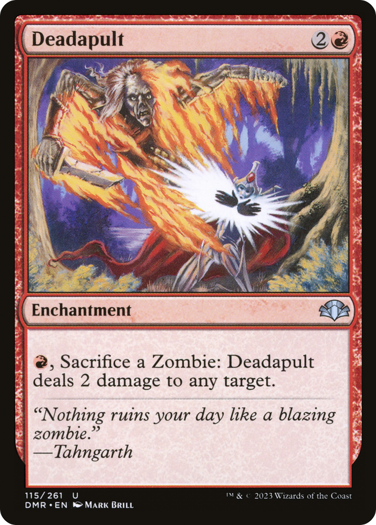 Image of Deadapult (DMR-115) - Dominaria Remastered Foil
