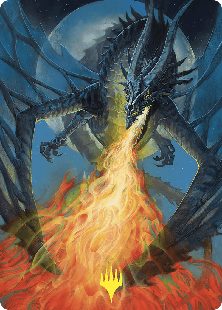 Image of Balefire Dragon // Balefire Dragon (ACMM-065) - Commander Masters Art Series (Borderless) Foil