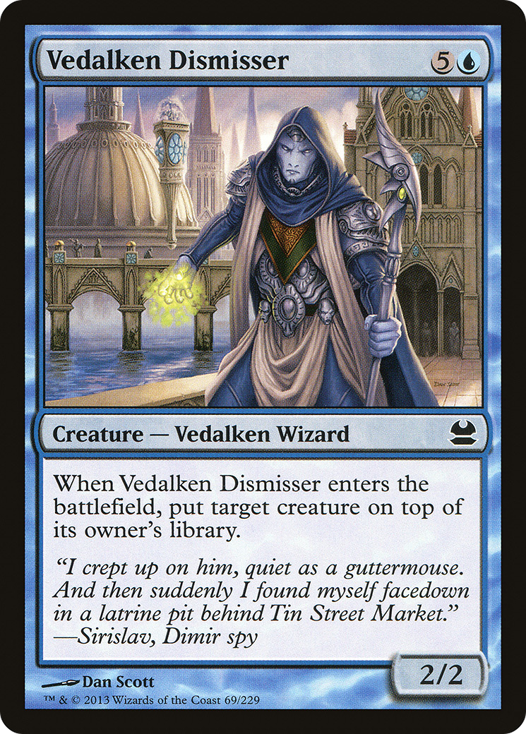 Image of Vedalken Dismisser (MMA-069) - Modern Masters Foil