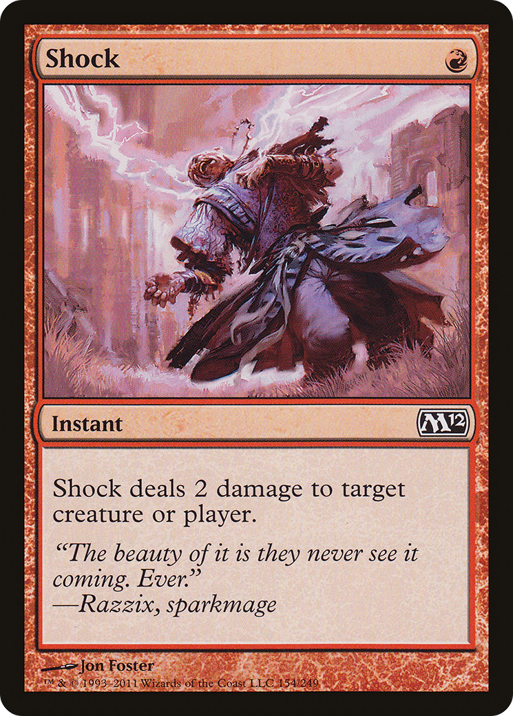 Image of Shock (M12-154) - Magic 2012 Foil