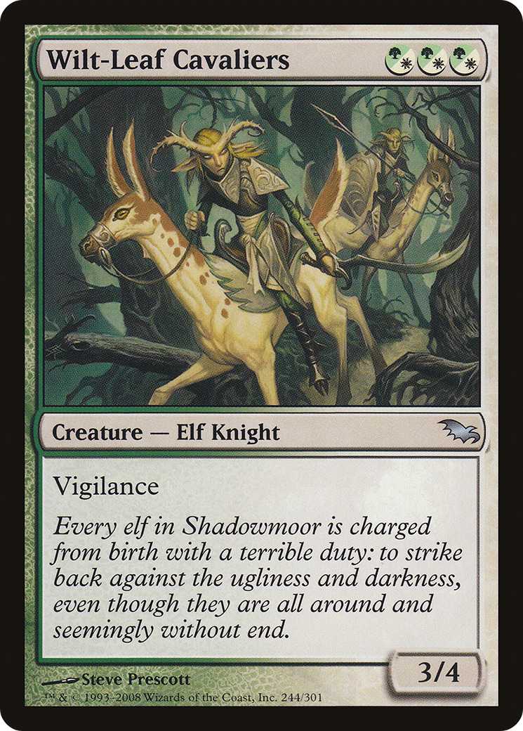 Image of Wilt-Leaf Cavaliers (SHM-244) - Shadowmoor