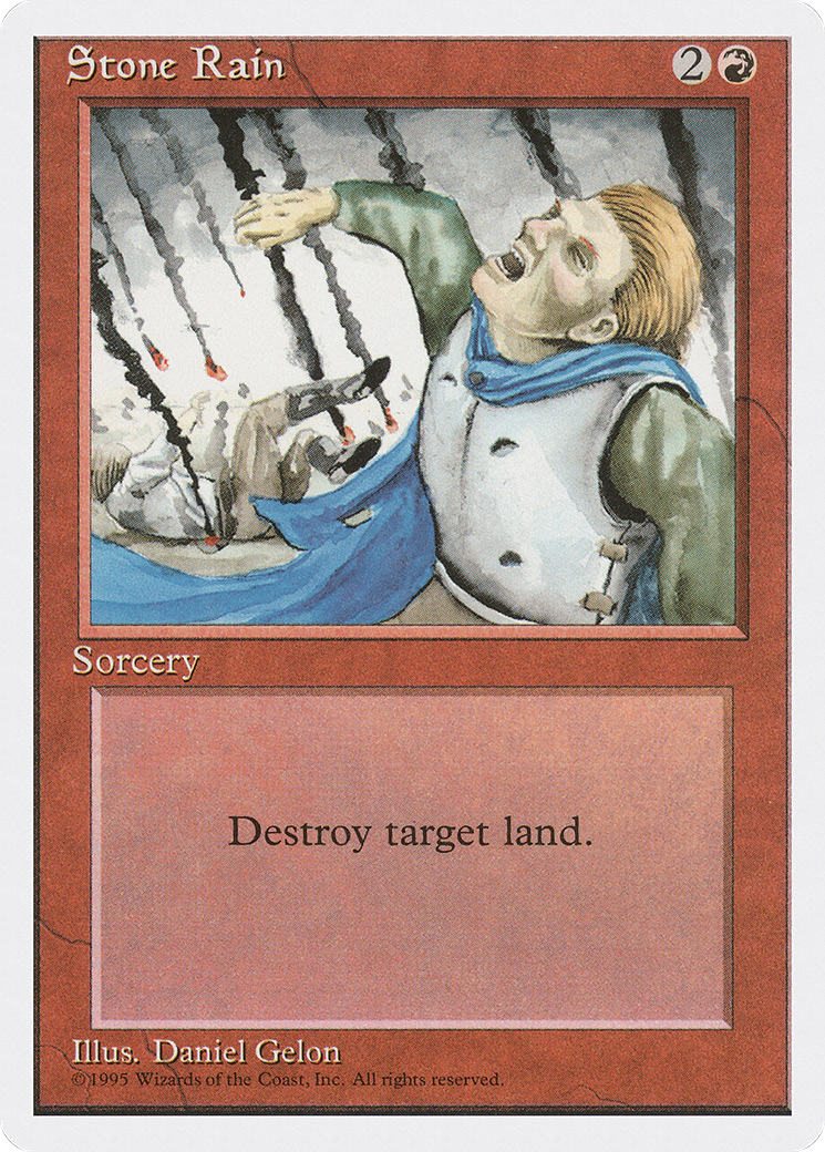 Image of Stone Rain (4ED-) - Fourth Edition