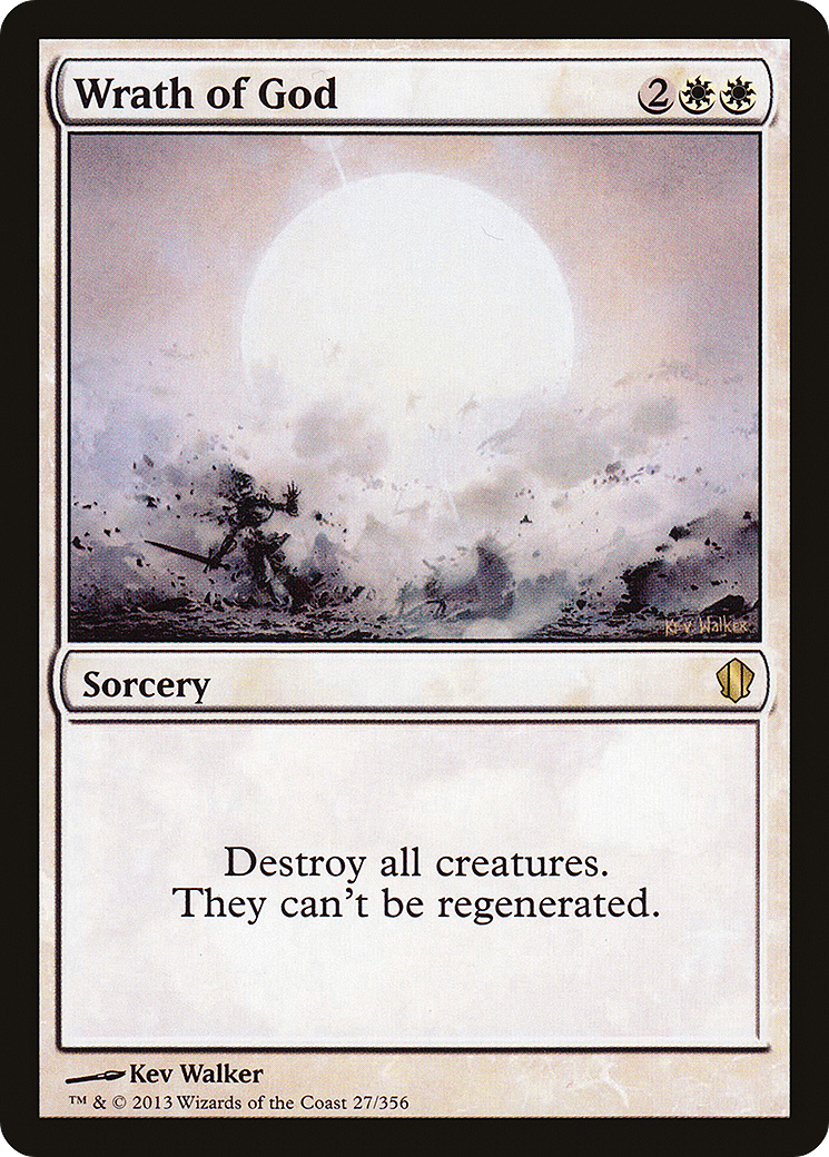 Image of Wrath of God (C13-027) - Commander 2013