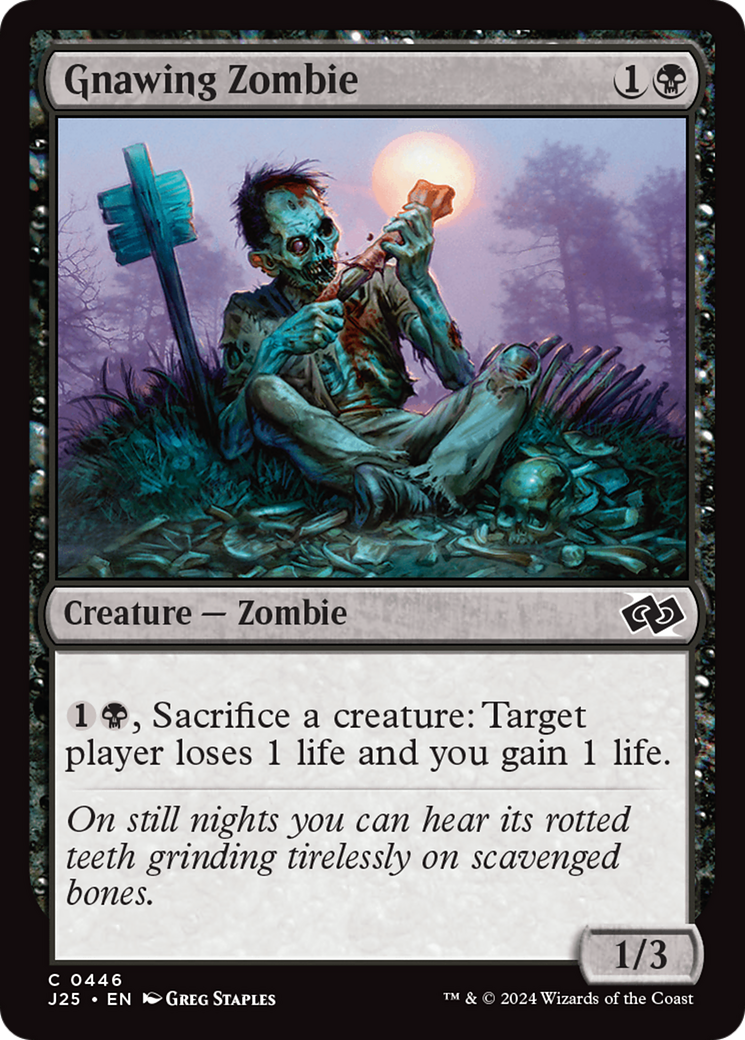 Image of Gnawing Zombie (J25-446) - Foundations Jumpstart