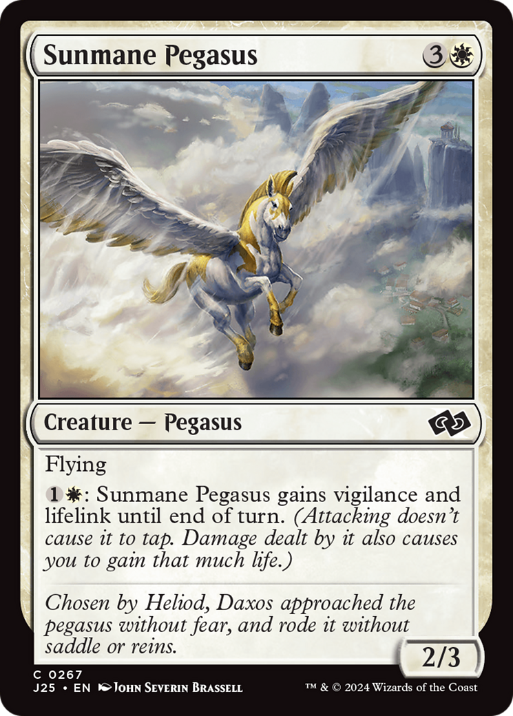 Image of Sunmane Pegasus (J25-267) - Foundations Jumpstart