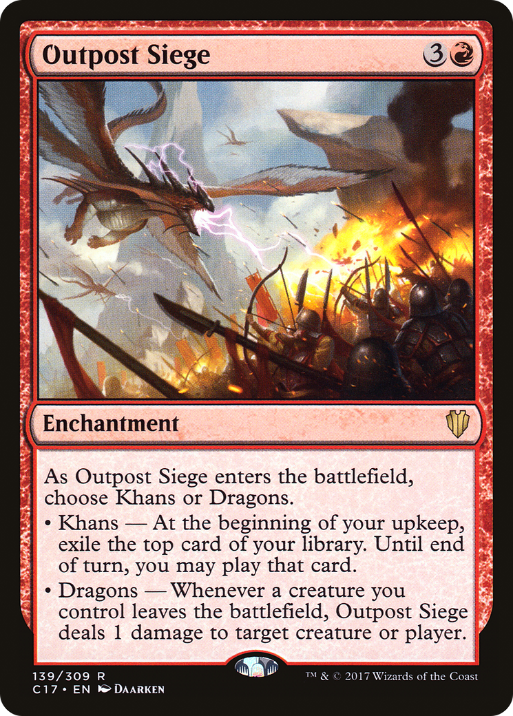 Image of Outpost Siege (C17-139) - Commander 2017