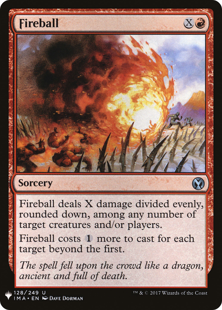 Image of Fireball (IMA) (LIST-IMA-128) - The List