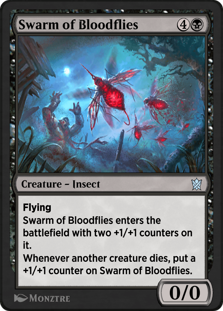 Image of Swarm of Bloodflies (KTK-92Y) - Khans of Tarkir