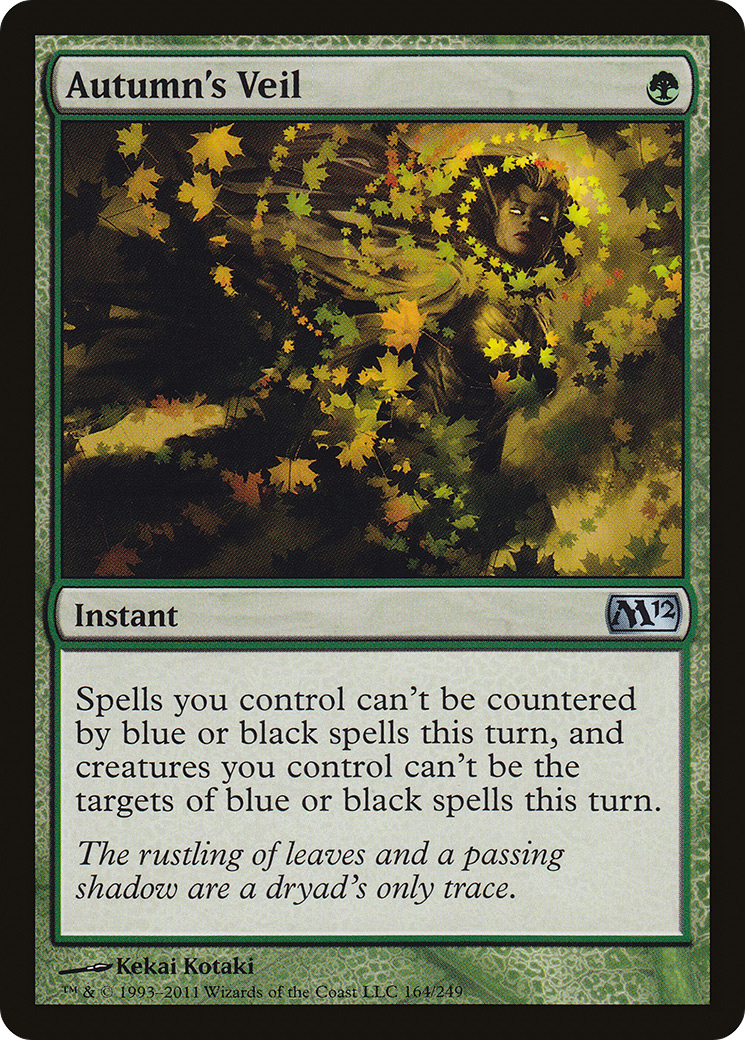 Image of Autumn's Veil (M12-164) - Magic 2012 Foil
