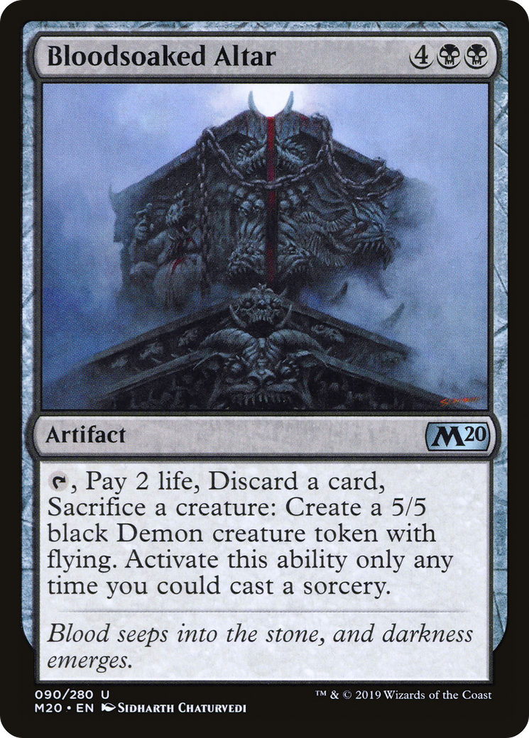 Image of Bloodsoaked Altar (M20-090) - Core Set 2020