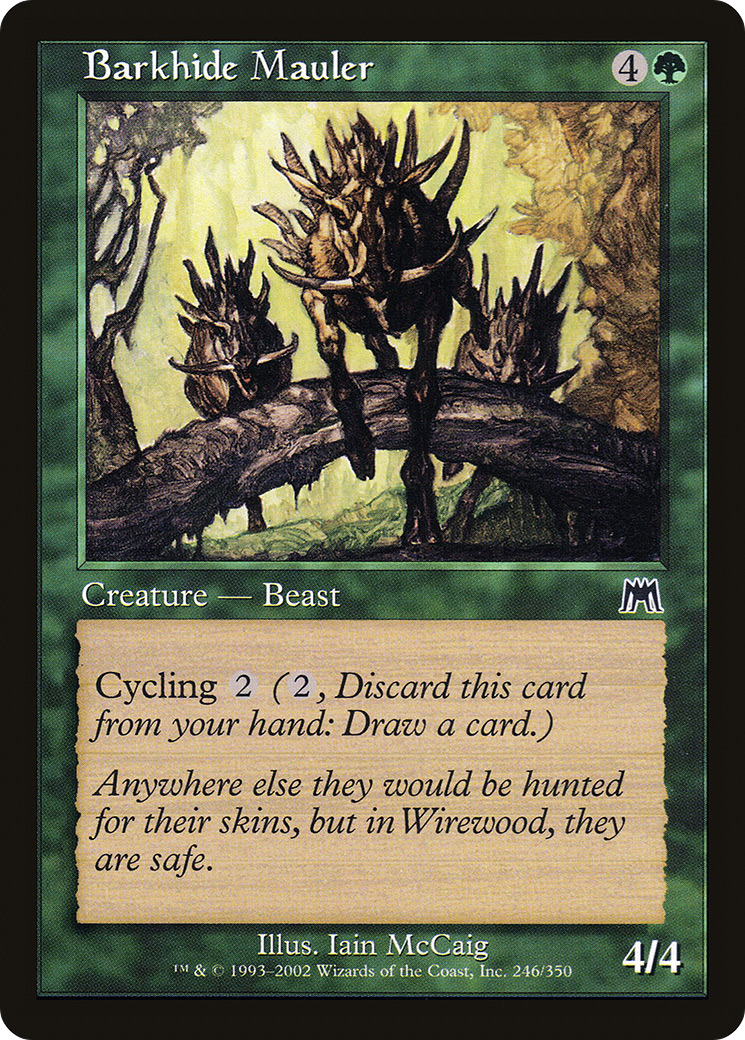 Image of Barkhide Mauler (ONS-246) - Onslaught Foil